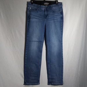 Torrid Bombshell Premium Stretch Women's Straight Leg Medium Wash Jeans Size 18R